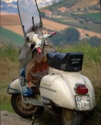 Vespas del día a día con historia